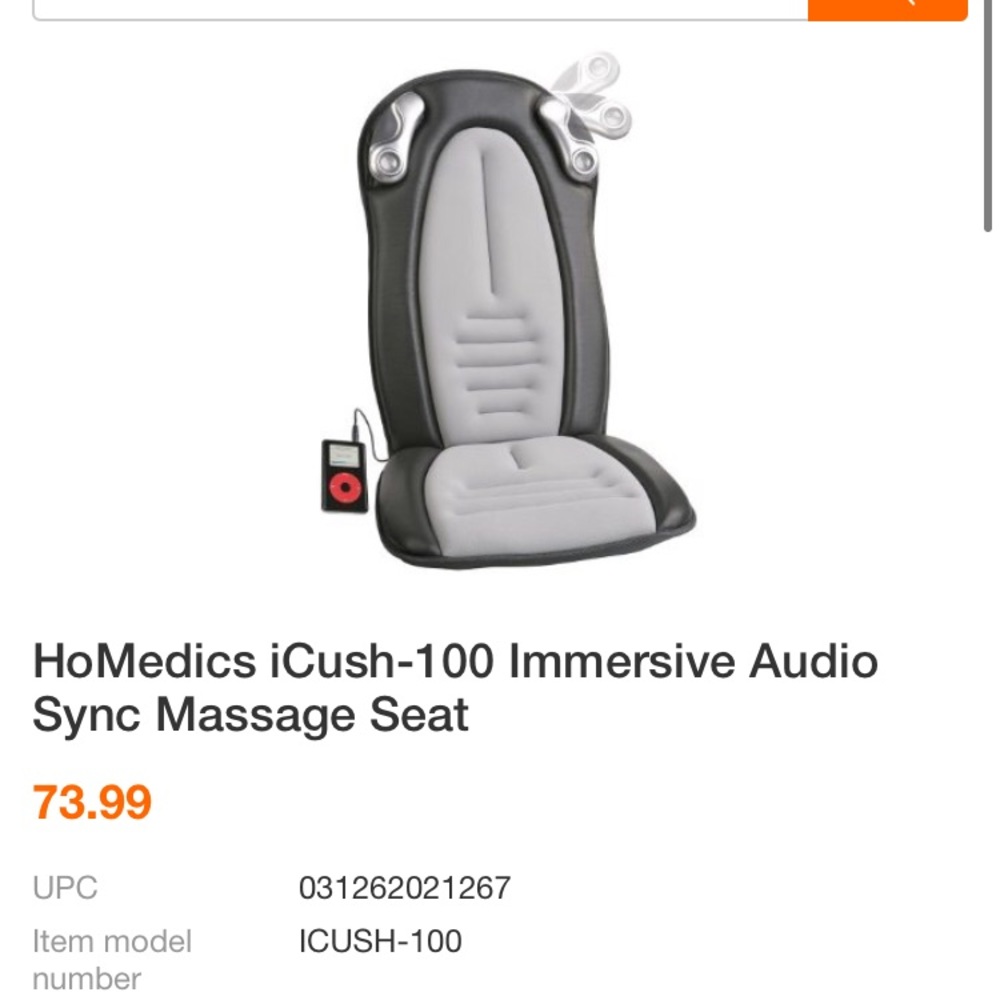 ICush  message chair